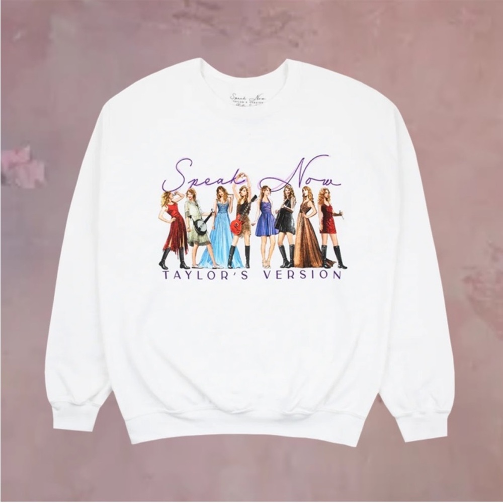 NEW Taylor Swift Speak Now Eras Crewneck